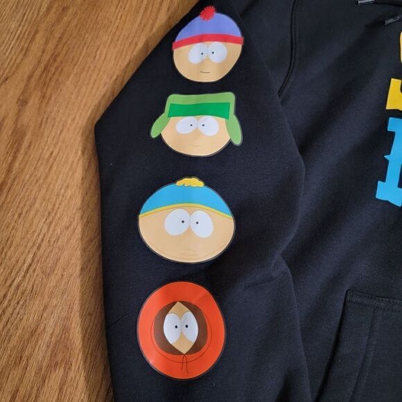 Adidas Originals X South Park The Boys Hoodie Fleece Jacket Limited Edition - Picture 5 of 9